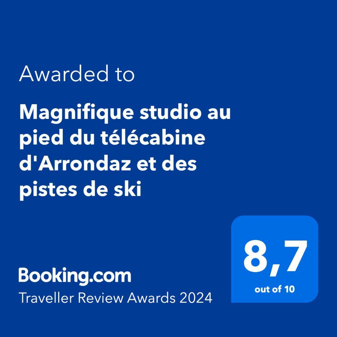 Magnifique Studio Au Pied Du Telecabine D'Arrondaz Et Des Pistes De Ski Modane Dış mekan fotoğraf